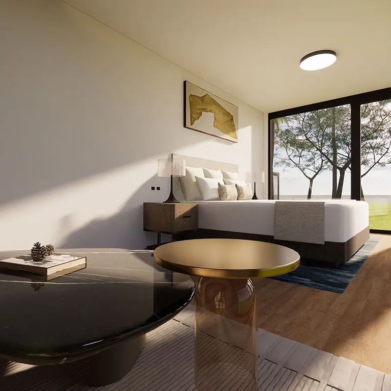Holiday hotel cabins house fully customized tiny house resort prefab modular house prefabricated living container home