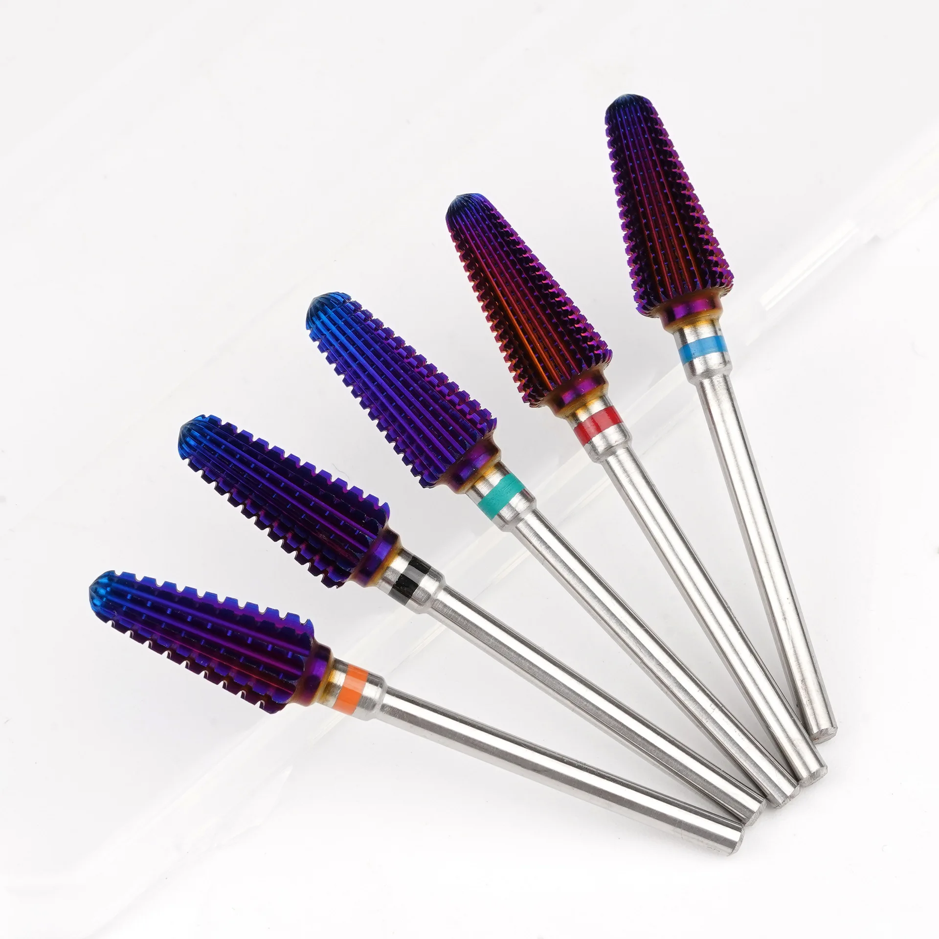 72-hour fast shipping Popular carbide drill bit exfoliates dead skin nails 5-in-1 Tungsten Steel Nail Polish Tungsten Nail Bits