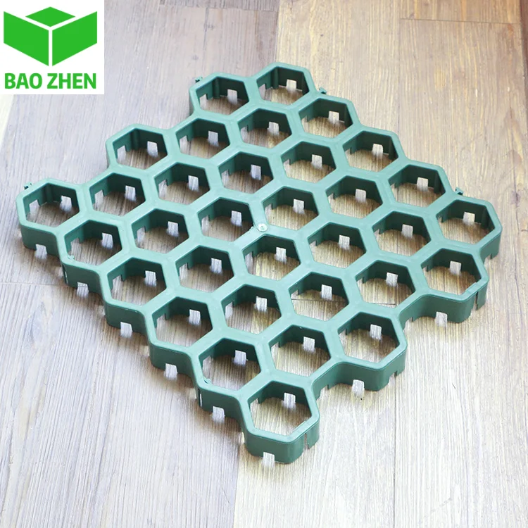 manufacture Park Reinforcement plastic grass grid grass paving for drive way