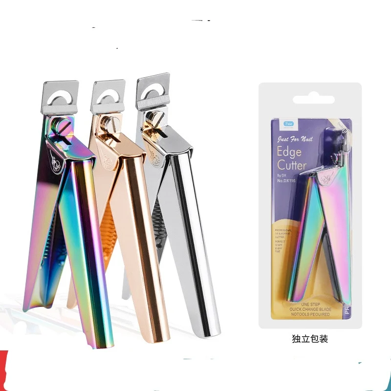 French style nail clippers Stainless steel U-shaped artificial nail clippers nail clippers