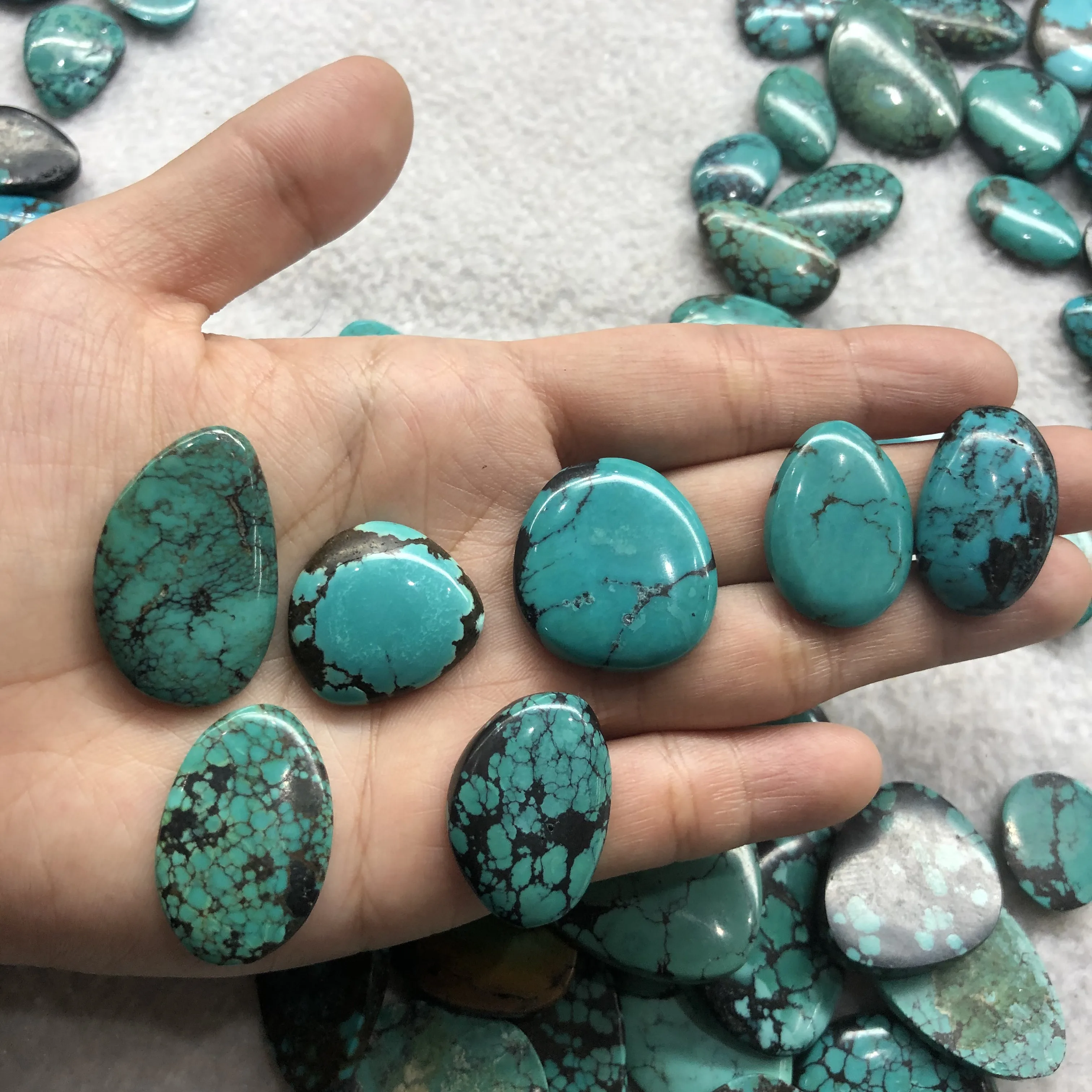 turquoise cabochons tibetan