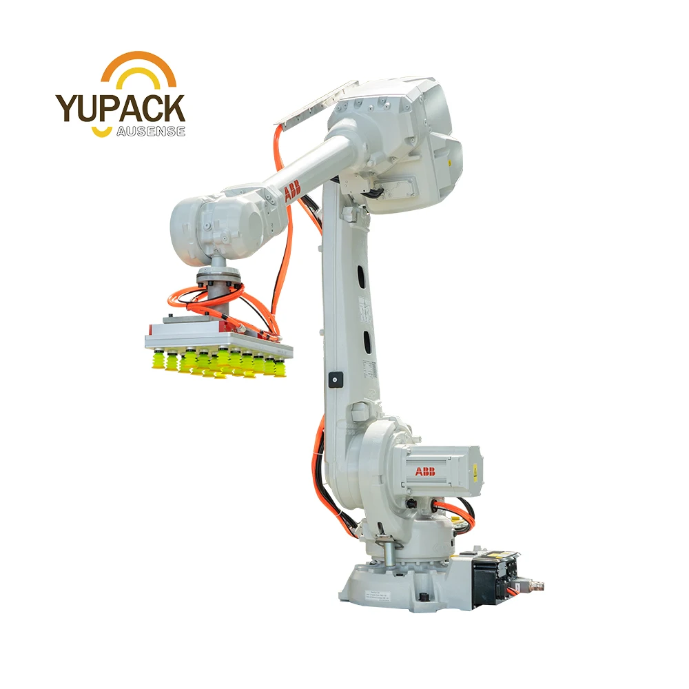 Hot sale ABB robot for bottle,carton,box,case robotic palletizer