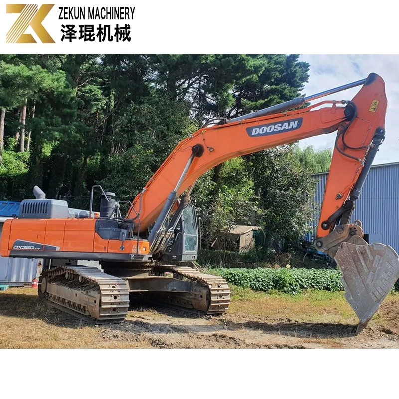 Construction Machinery Building Equipment Used Doosan DX380 Excavator DX380LC