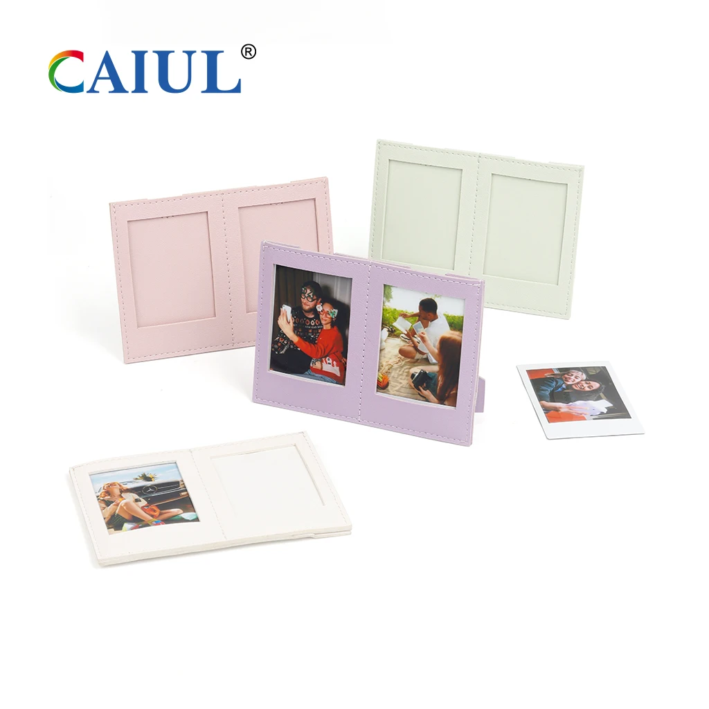 CAIUL 2x3 настольная фоторамка домашний декор кожаные фоторамки для рождественского подарка/3-дюймовая Мини