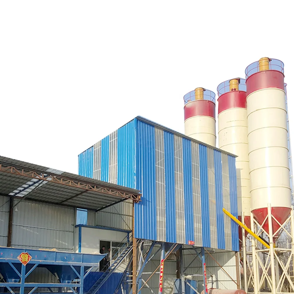 Patent CE and ISO certificated wet hzs 25 daswell concrete batching plant for sale risk assessment photo