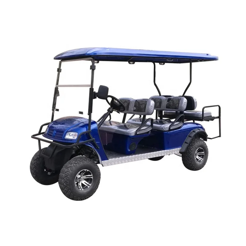 Brand New Gas Powered Off Road Hunting Golf Cart 2+2 Lifted Golf Buggy Cart