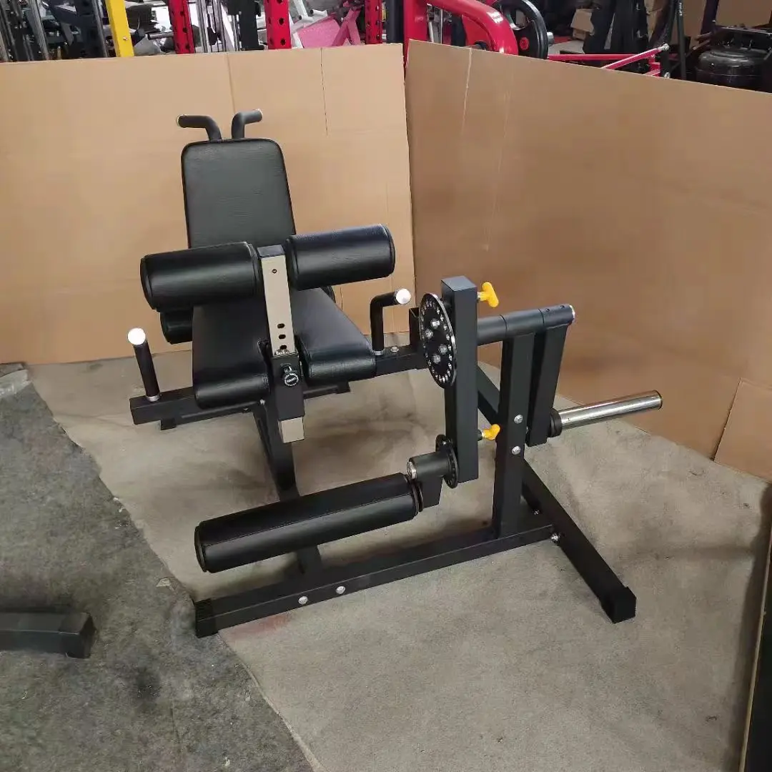 Gym home use Equipment Adjustable Plate Loaded Lower Body Leg Exercise Machine Leg Press Curl Machine Leg Curl/Extension