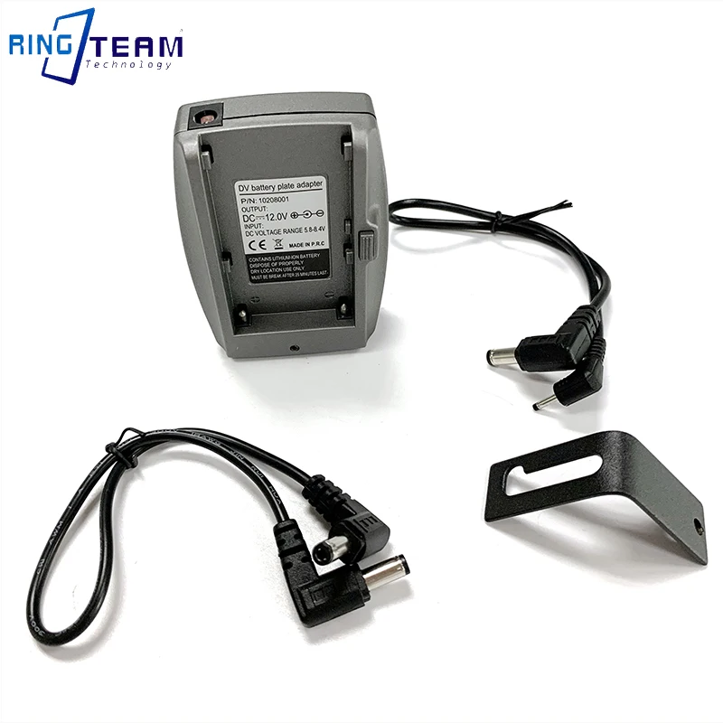 DC 12V NP-F батарея мощность передачи питания системы крепление адаптер пластина Держатель для крепления BMCC BMPCC карманных видеокамер Blackmagic