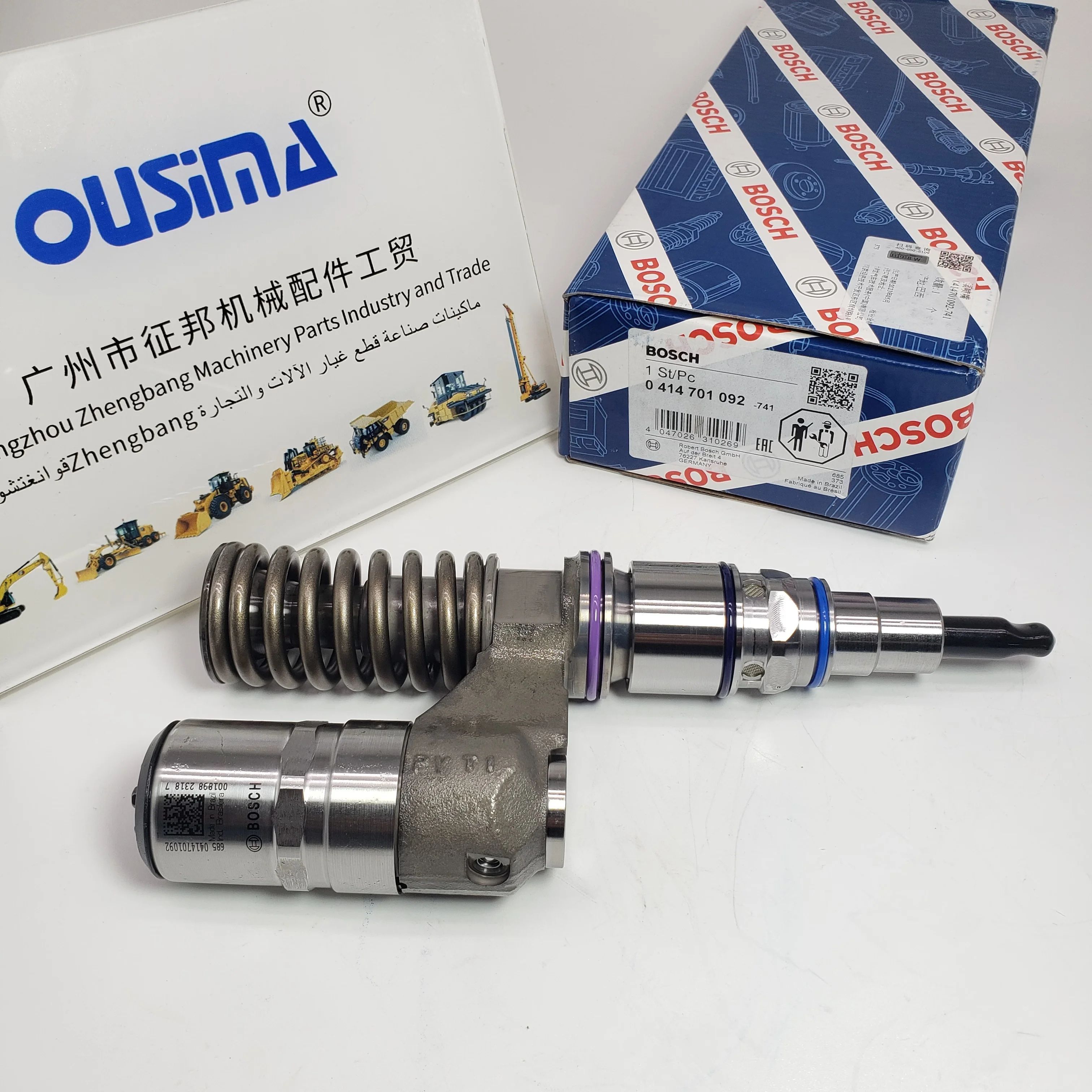 Часть Двигателя Bosch Common Rail дизельный Топливный Инжектор 0 414 701 092