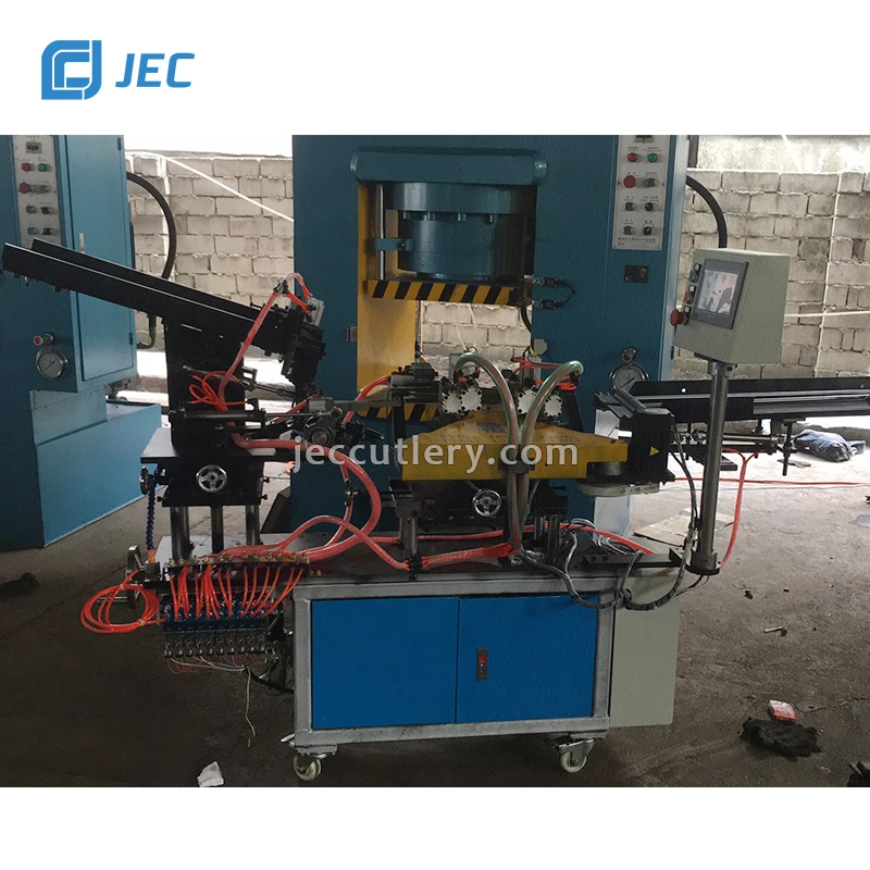 JEC Высокоэффективная автоматическая машина для производства столовых приборов из нержавеющей стали под ключ