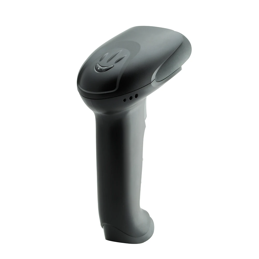Handheld wired USB 1/2D White black color Scanner Barcode Scanner