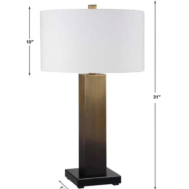American table lamps retro model room night lights Bedside hotel rooms Villa club table lamp decoration light luxury lighting