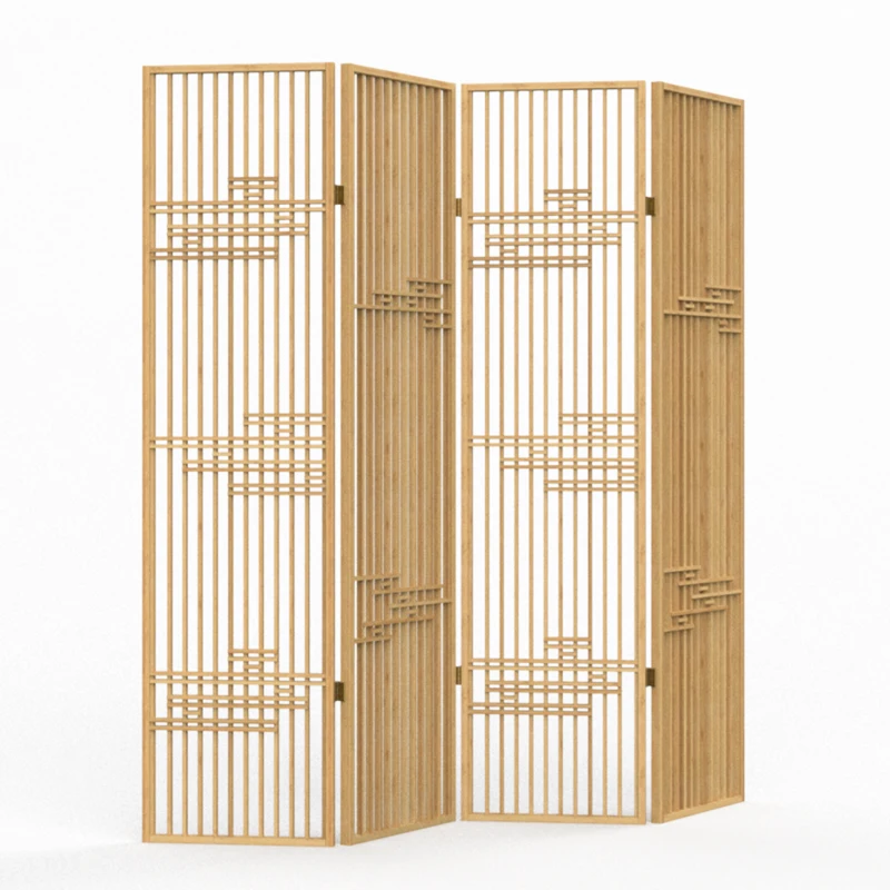 bamboo wood screen wall living room divider folding screens room dividers for home decor
