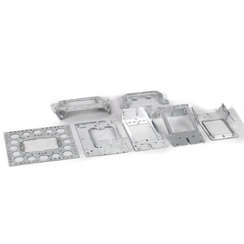 
Australia Standard Construction Hardware Flat Metal C type Electrical Plaster Bracket For Wall Switches and Sockets 