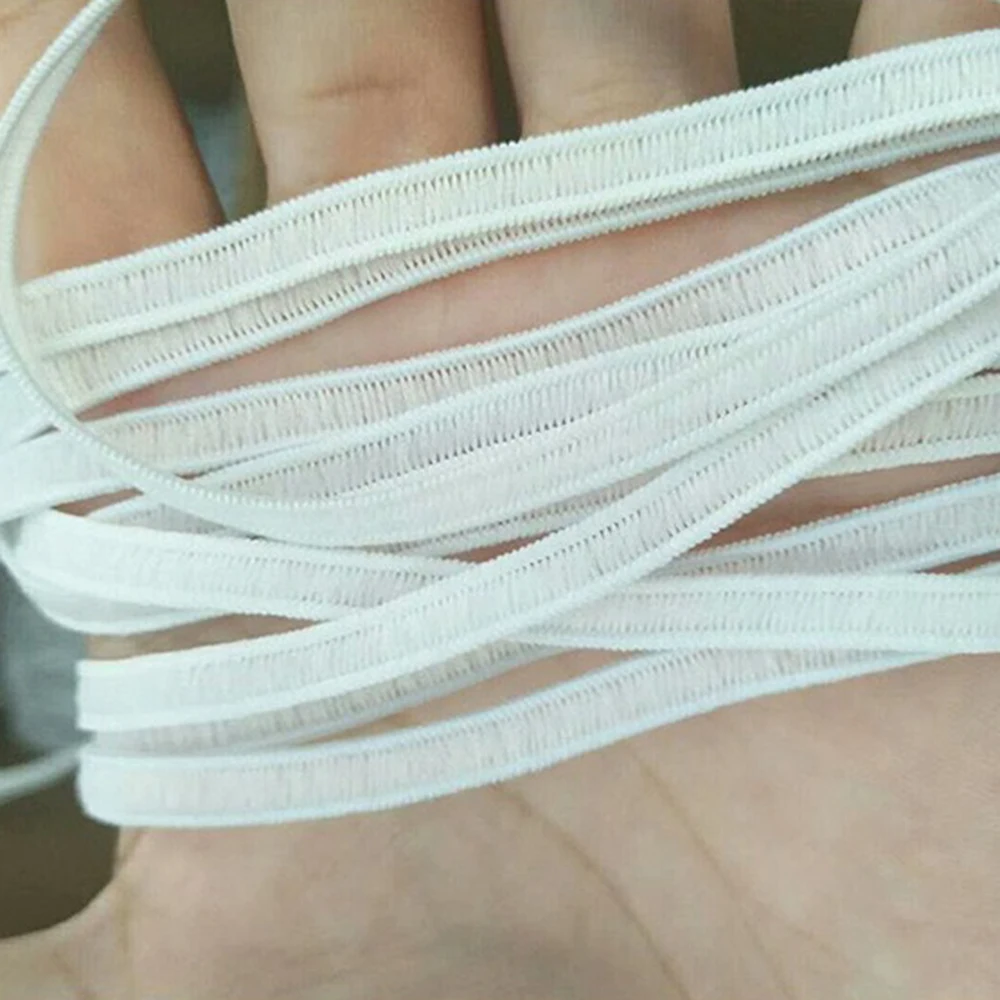 Spandex double-rib elastic band for shoe cover disposable shower cap