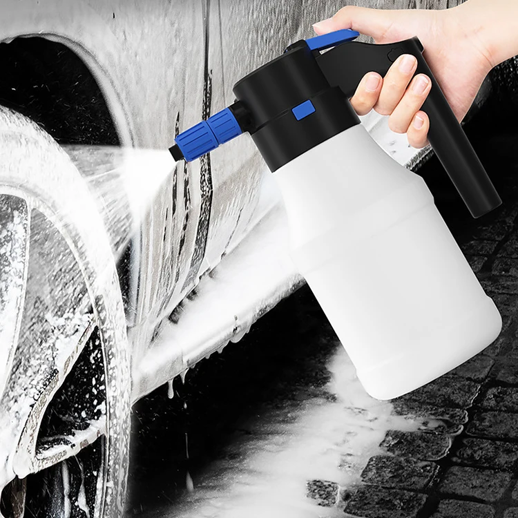 Handheld Electric Pump Foam Sprayer Lance Snow Foam Bottle Automatic Car Detailing Equipment