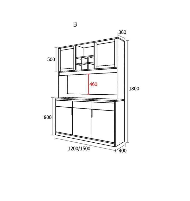 Modern Home Furniture Dining room sets Living Room Dining Cabinet