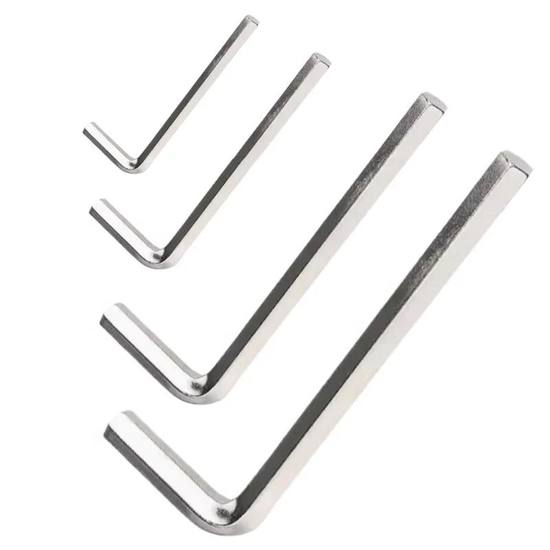 10mm Hex Key Extra Long T Handle M2.5 Nickel Plated L Type Hex Wrench L Shape Hex Key Allen Key L  Allen Spanner