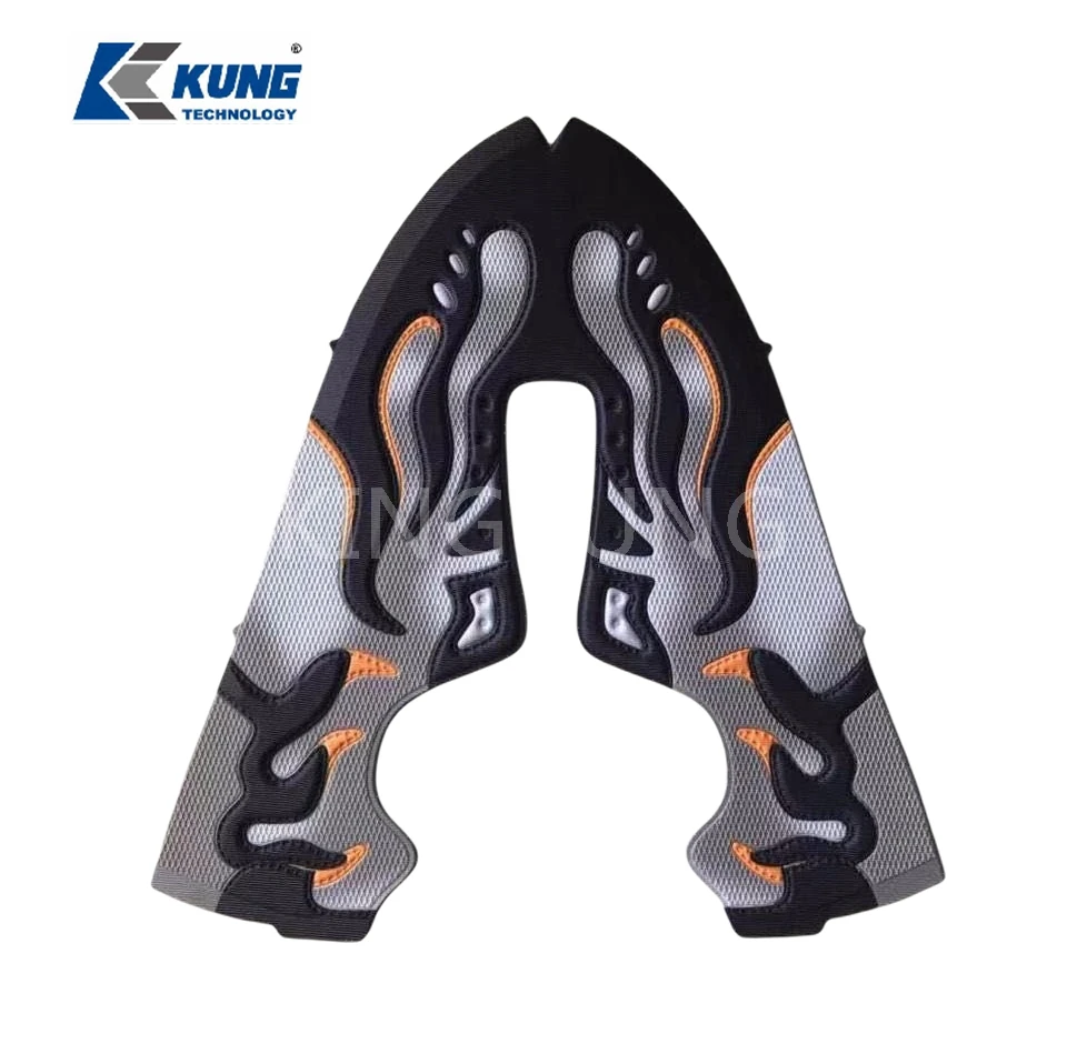 Wholesale  High Top Big Size 35-45 Super Light Women Mens Shoes upper 5D kpu shoe upper