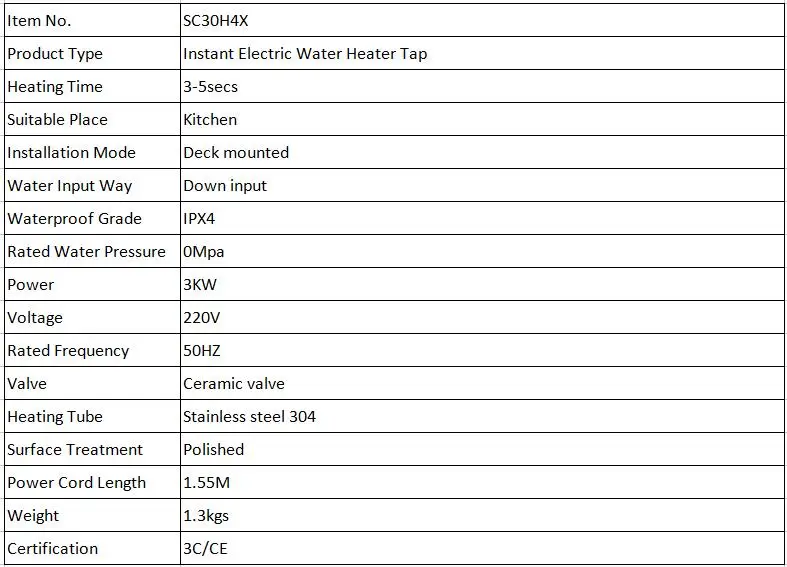 
sink mixer tap electric faucet water heater 