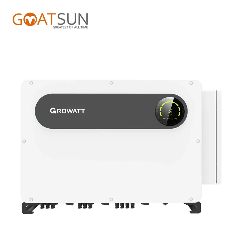 Growatt солнечный инвертор трехфазный 100 кВт 200 PV DC-AC высокоэффективный струнный коммерческого использования