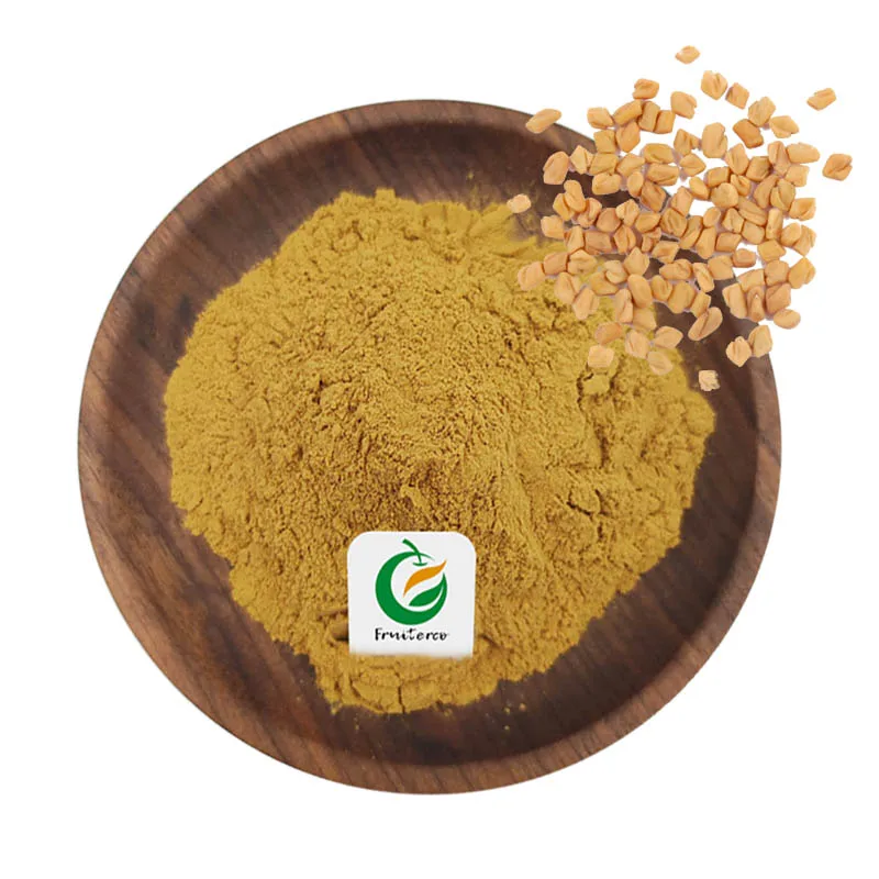 Wholesales Bulk 100%Pure Natural Fenugreek Seed Extract  High Quality Saponins 50% Fenugreek Seed Extrac
