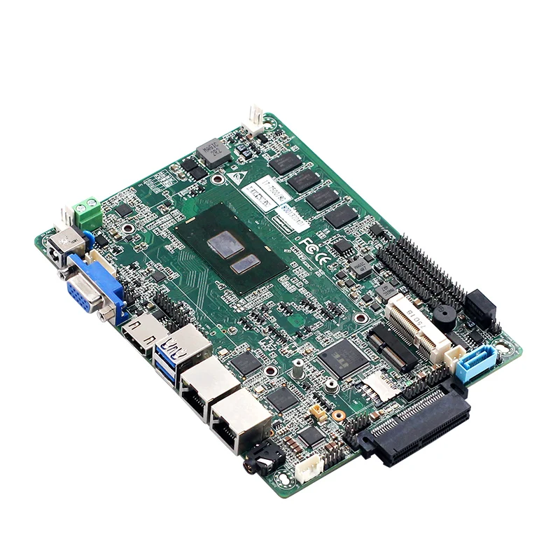 Piesia Onboard 7th gen I5 7500U board embedded linux DUAL Lan board linux Computer motherboard for industrial Automation