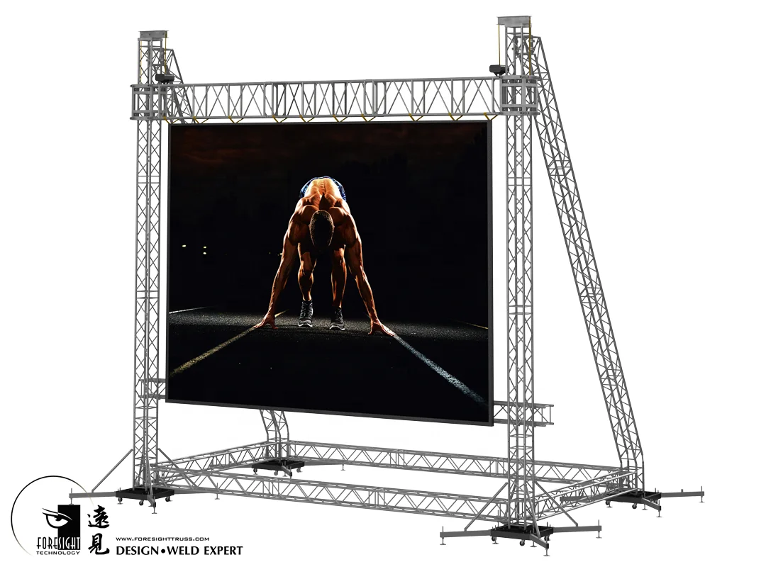High Quality Aluminum Stage Truss Led display truss Led screen truss