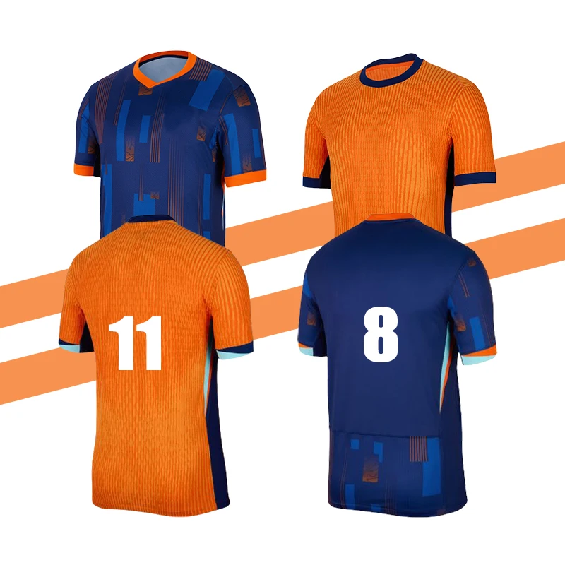 holland jersey Home Kit  The newest design jersey football durable quick dry team soccer wear kits for sport