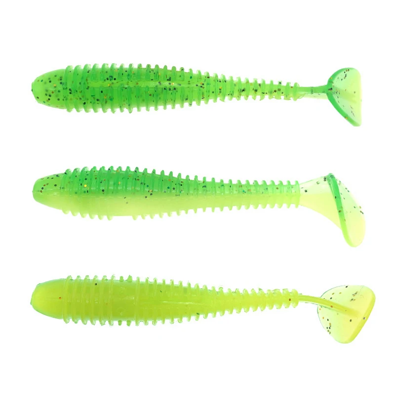 CWDR09B soft plastic fishing lure silicone fish lure set artificial soft baits fishing lure