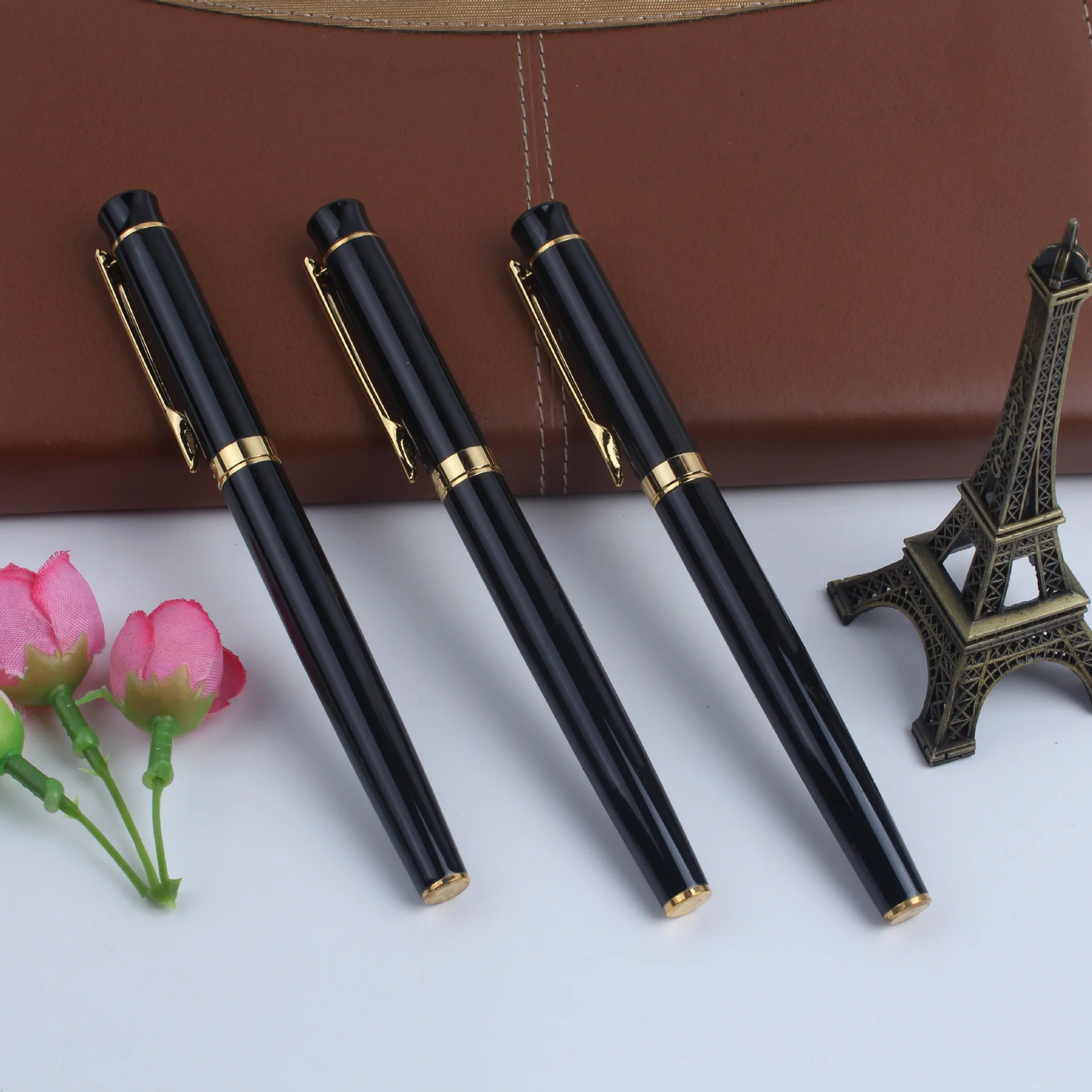 High Quality Luxury OEM Business Gift Wholesale Official Metal Fountain Pen for Student Writing