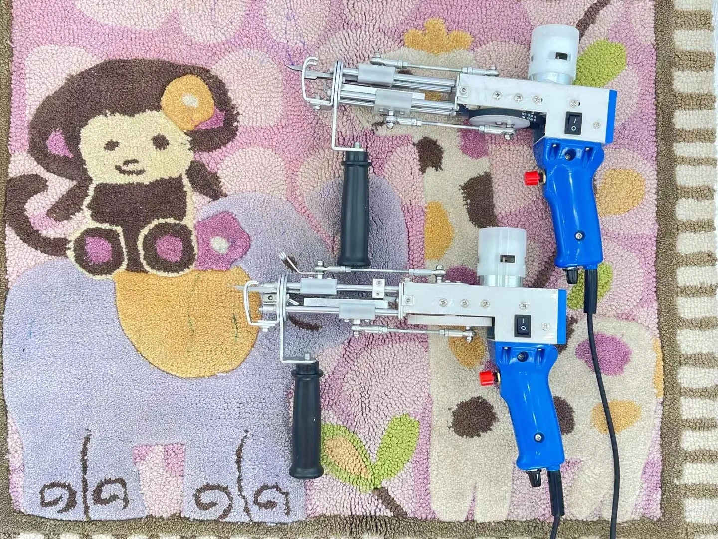 Best Seller Rug Making Tools Electric Hand Carpet Weaving Cut Pile Tufting Gun