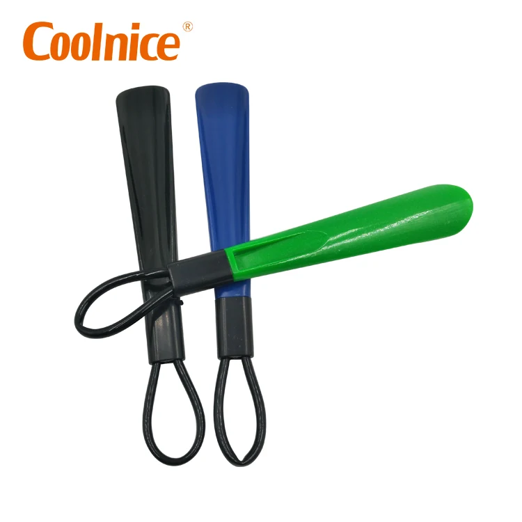 Convenient Easy Wear Shoes Portable For Travel Use Shoe Horn Plastic Shoe Horn