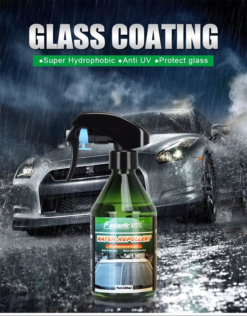 original manufacturer water-repellent glass coating for car