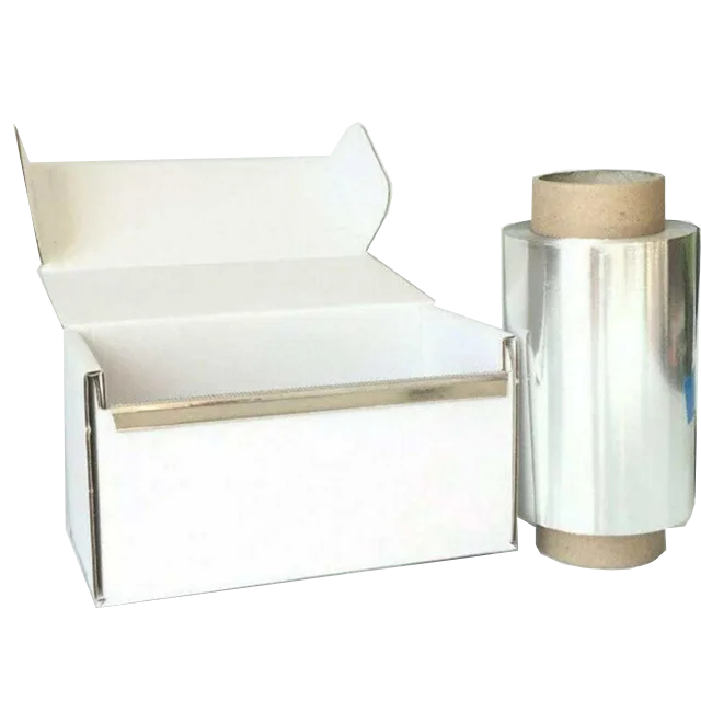 Food grade aluminum foil roll for hairdressing perm and dyeing and food packing