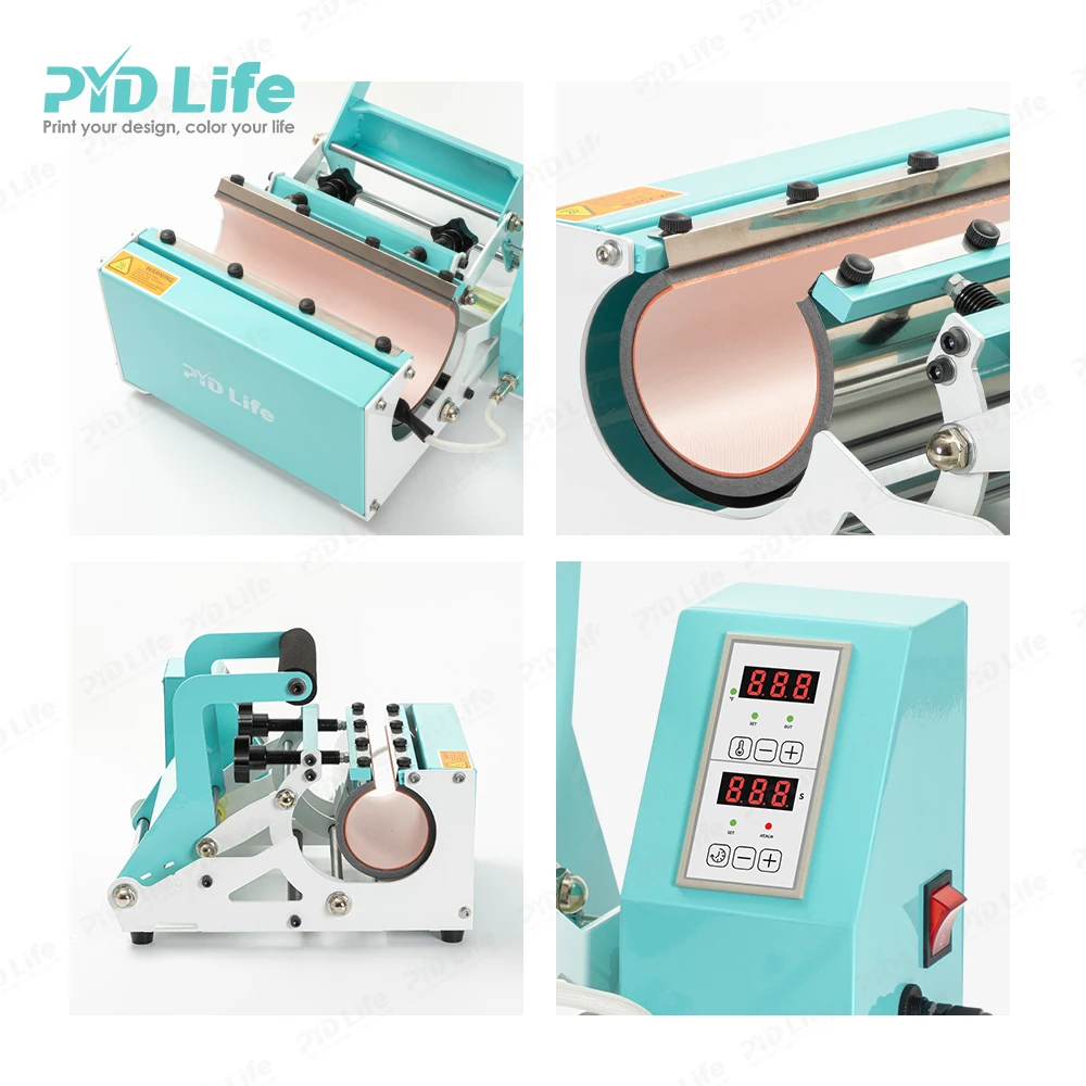 Склад PYD Life USA Бесплатная доставка HPN Craft Pro Сублимация 20 унций 30 тонкая кружка печатная машина тумблер термопресс
