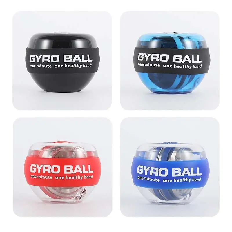 Gyro Ball With Carry Case Forearm Exerciser Gyroball Wrist Arm Trainer Exerciser Led Gym Forearm Power Wrist Gyro Ball