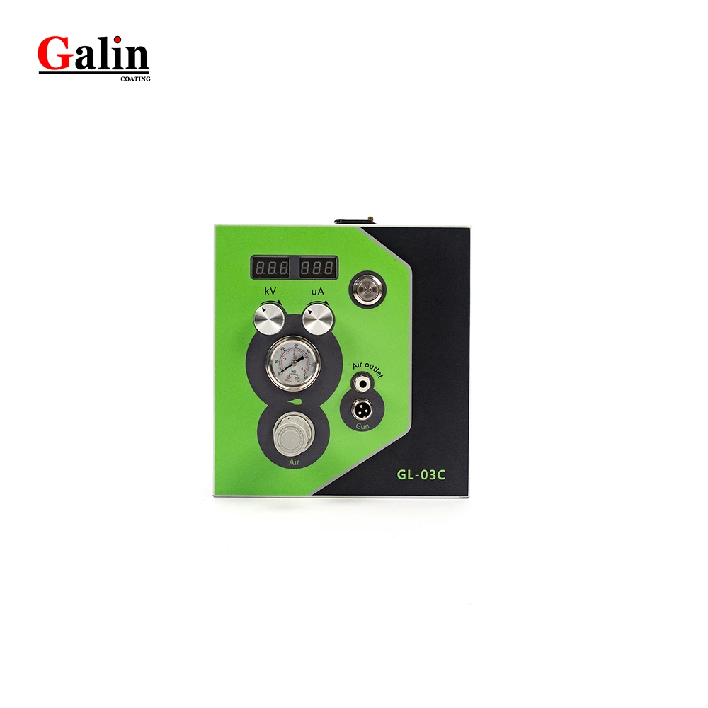 Lab / mini  / portable / powder coating equipment with manual powder coating gun