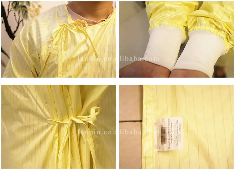 High quality aami level 4 disposable sterile isolation gown surgical waterproof