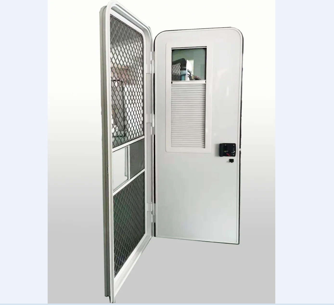  Дверь RV 1800*620 с круглым углом дуги и механическим