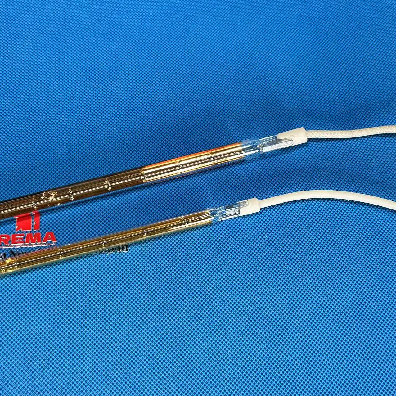 REMA High quality Infrared 1500W lamp gold Coated single near Infrared heating lamp IR light