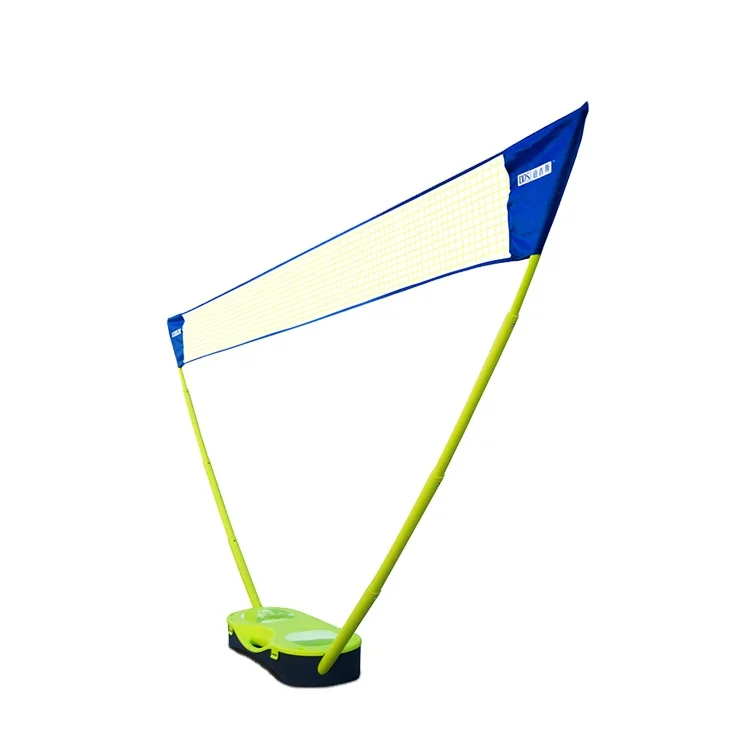 2024 Customized Logo Badminton Net Stand Outdoor Game Set Portable Badminton Net Set