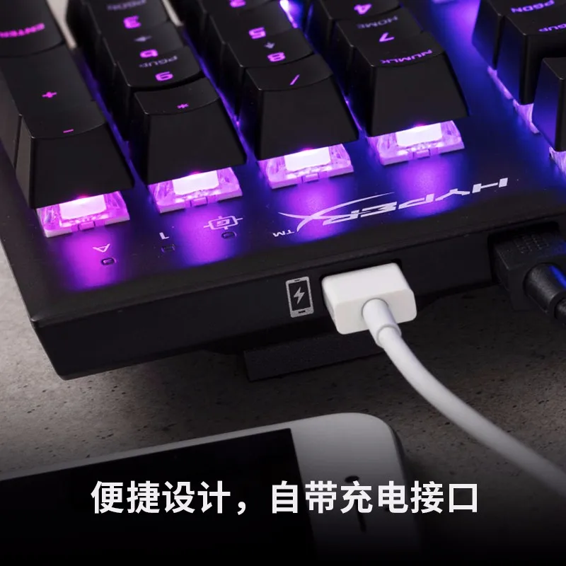 Hype X сплав FPS Pro игровая механическая клавиатура Aloi Key Green