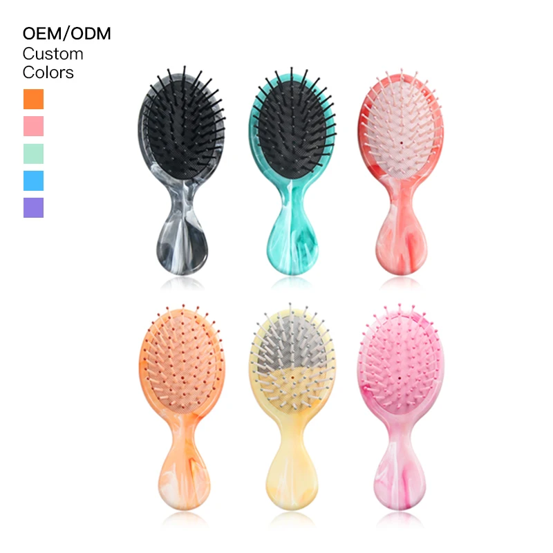 Small Hair Brush Manufacturers Travel Wet Detangling Brush Original Detangler Hair Brush