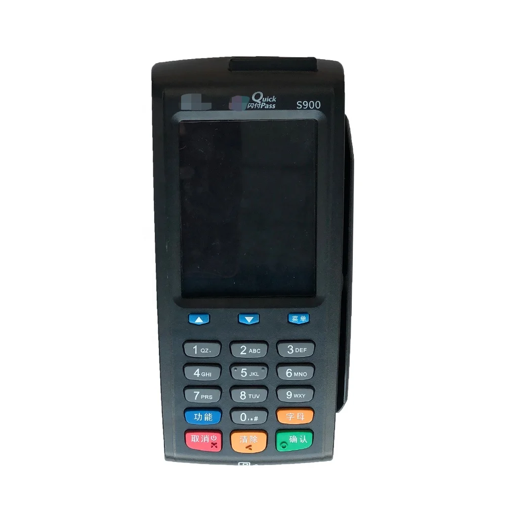 S900 Smart POS-машина со сканером штрих-кодов ручной POS-терминал. s58 s80