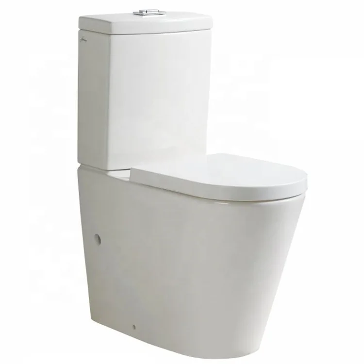 Floor Mounted P/S Trap WC Toilet Water Closet Two Piece for Hotel