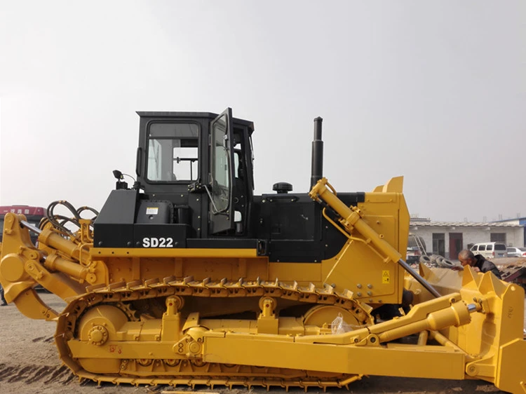 Сверхмощный гусеничный бульдозер 17 тонн SD17T-G с потрошителем