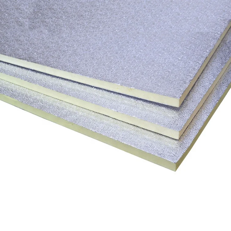 thermal cold heat insulation building material wall roof polyisocyanurate polyurethane insulation board PIR plate pu panel