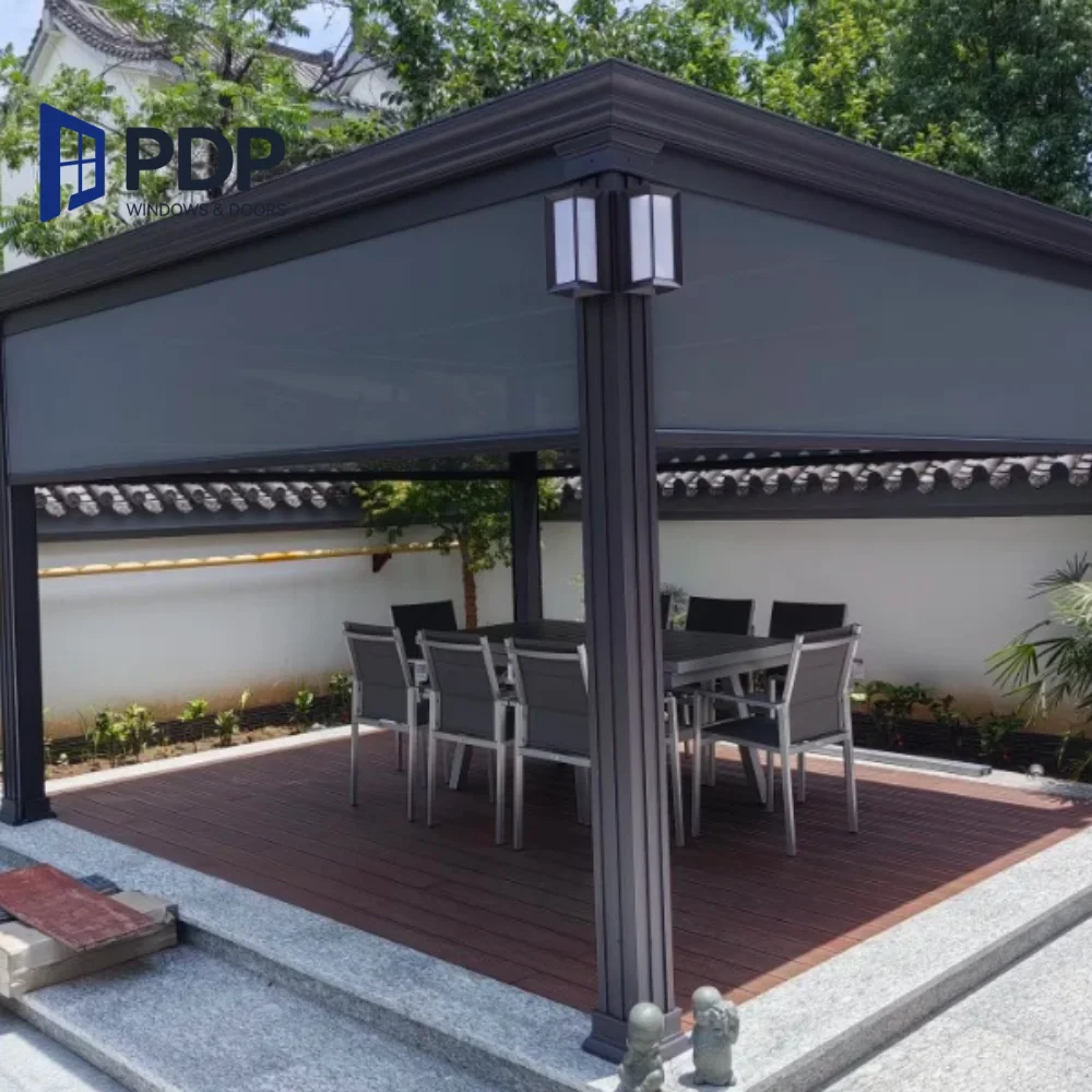 High-Grade Outdoor with Rainproof LED Lamp Garden LED Light for Outdoor Living Aluminum Alloy Pavilion