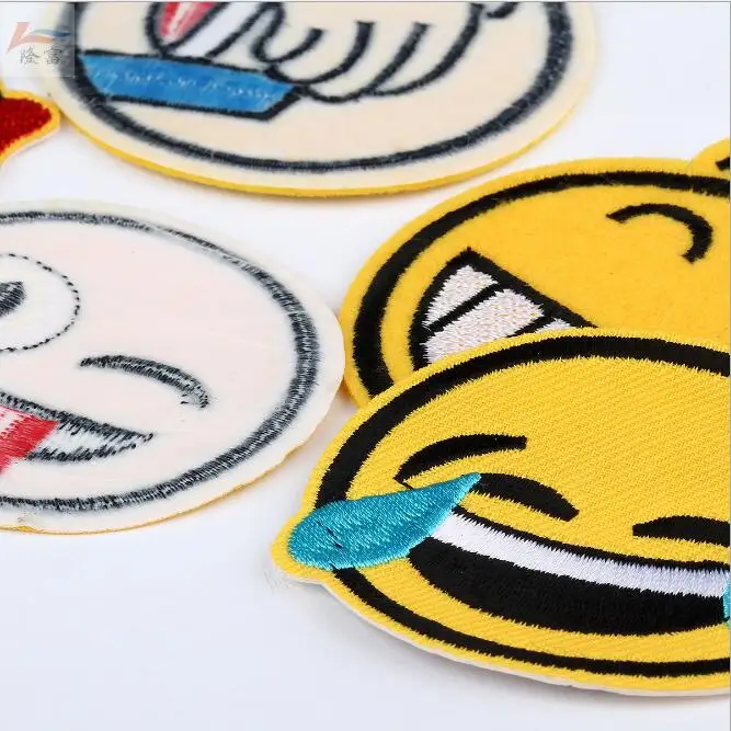 fashion Custom Woven Patches, Custom Embroidered Design Woven Badge